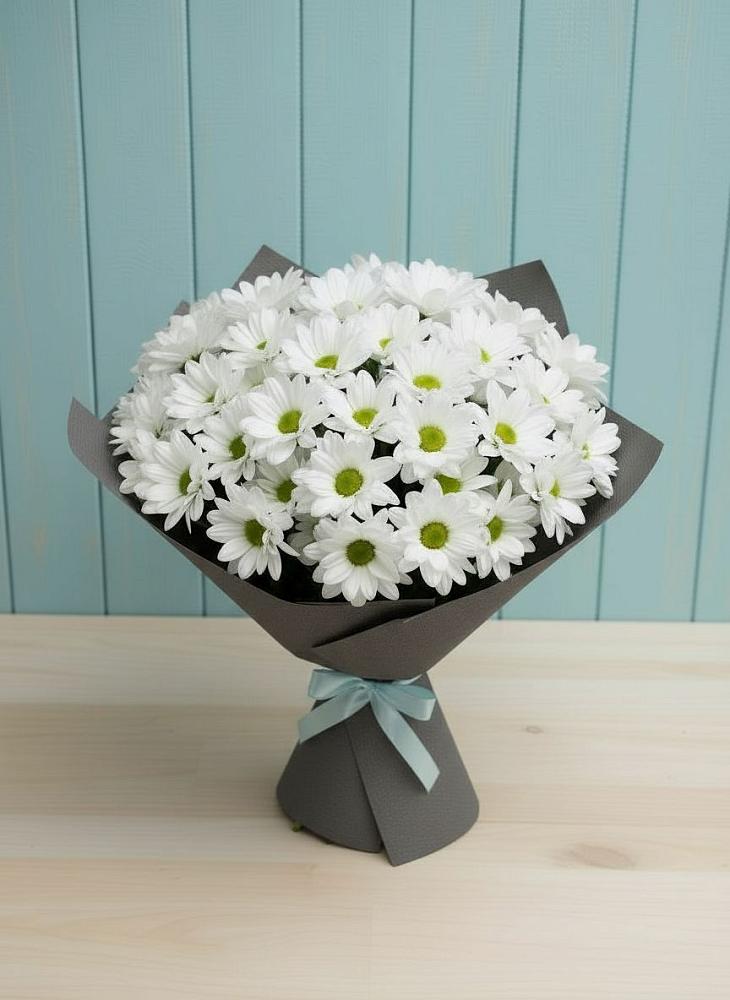 Букет цветов из: Хризантемы в Краснослободске Волгоградской области