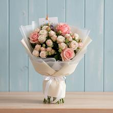 Букет цветов из:  Розы в Краснослободске Волгоградской области