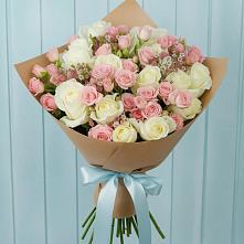 Букет цветов из:  Розы в Краснослободске Волгоградской области